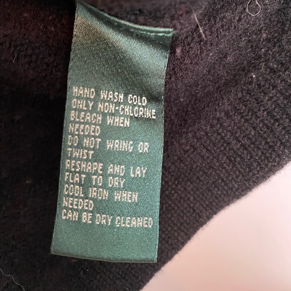 Ralph Lauren Cashmere/Wool blend Cardigan/Blazer | Black - Picture 6 of 6